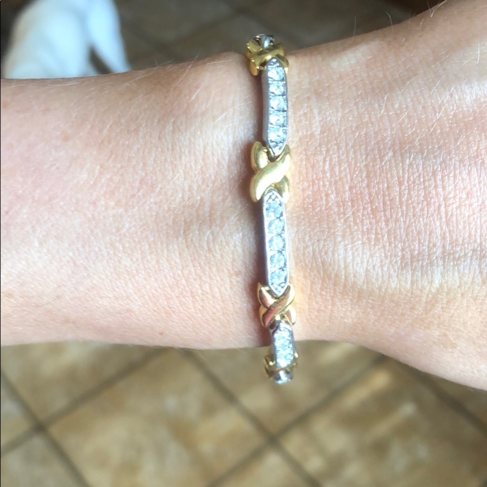 Two-tone bracelet